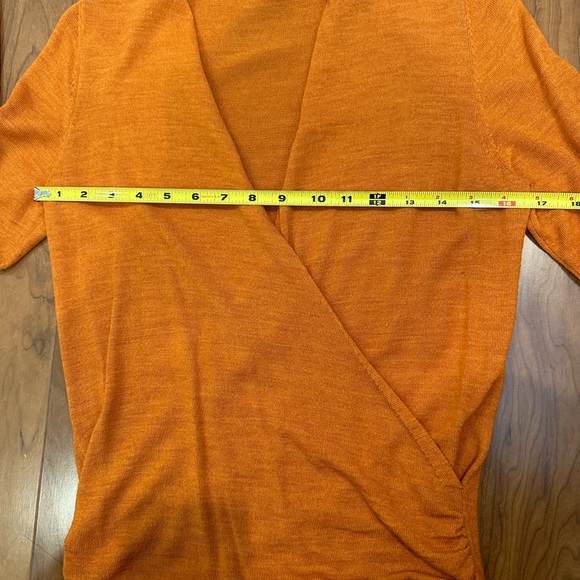 Orange long sleeve top - Picture 7 of 8